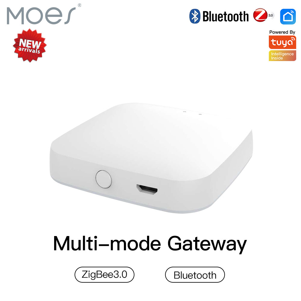 Smart Home Zentrale - MOES Multi-mode Smart Gateway ZigBee WiFi