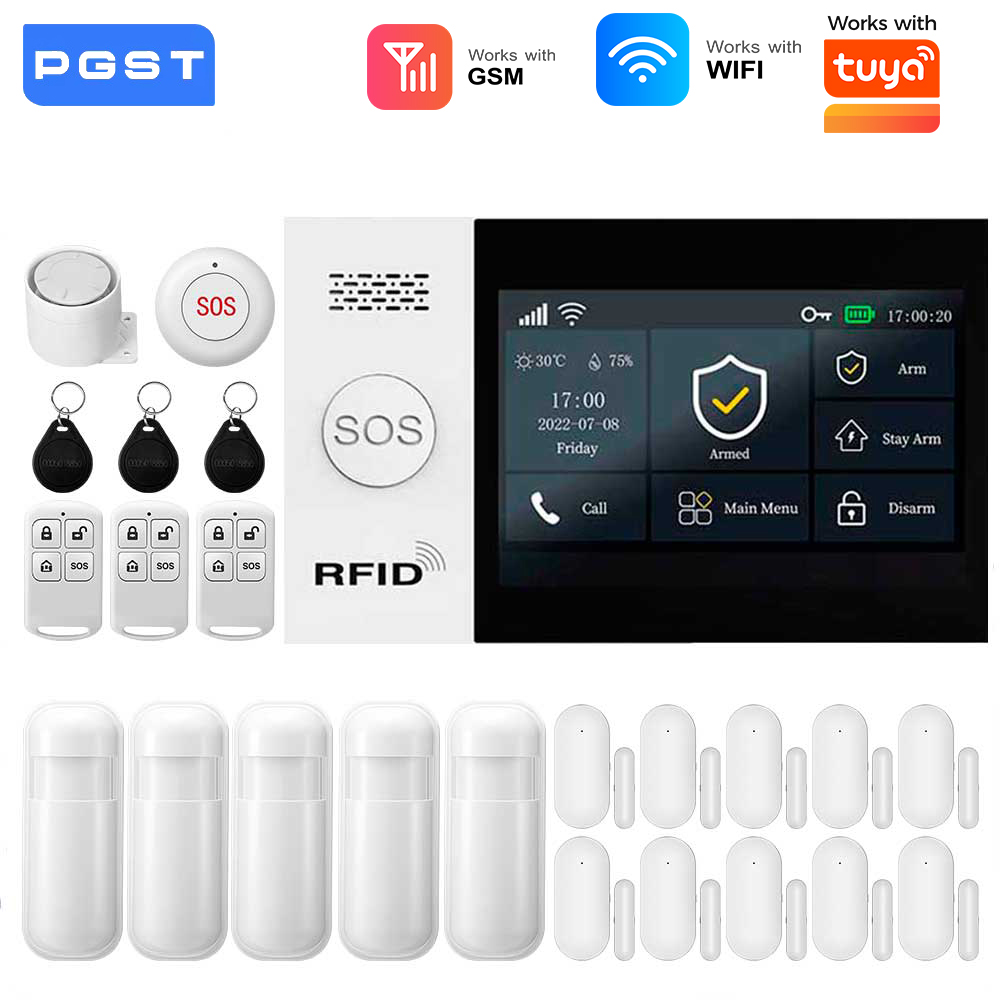 Smart Home Wiser - 2.4G WIFI Smart GSM Alarm System
