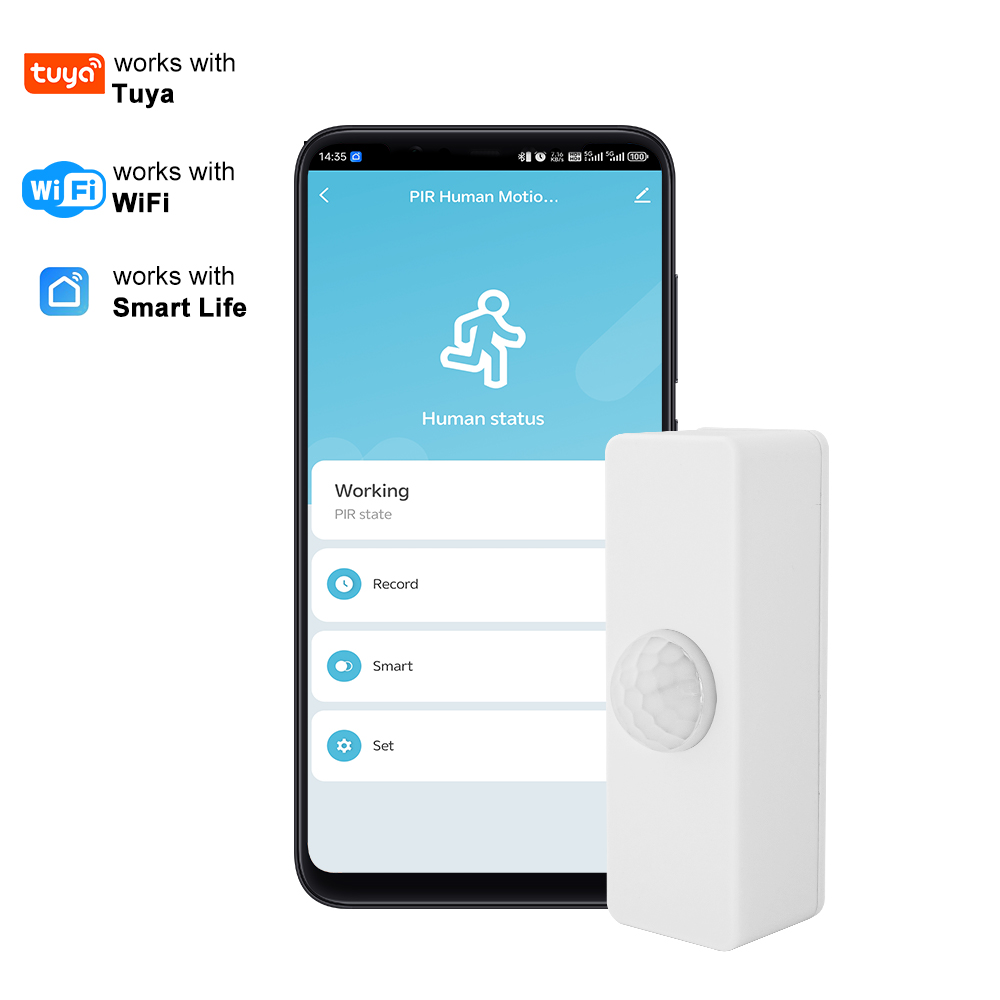 Smart Home Wiser - Tuya Smart PIR Motion Sensor Smart