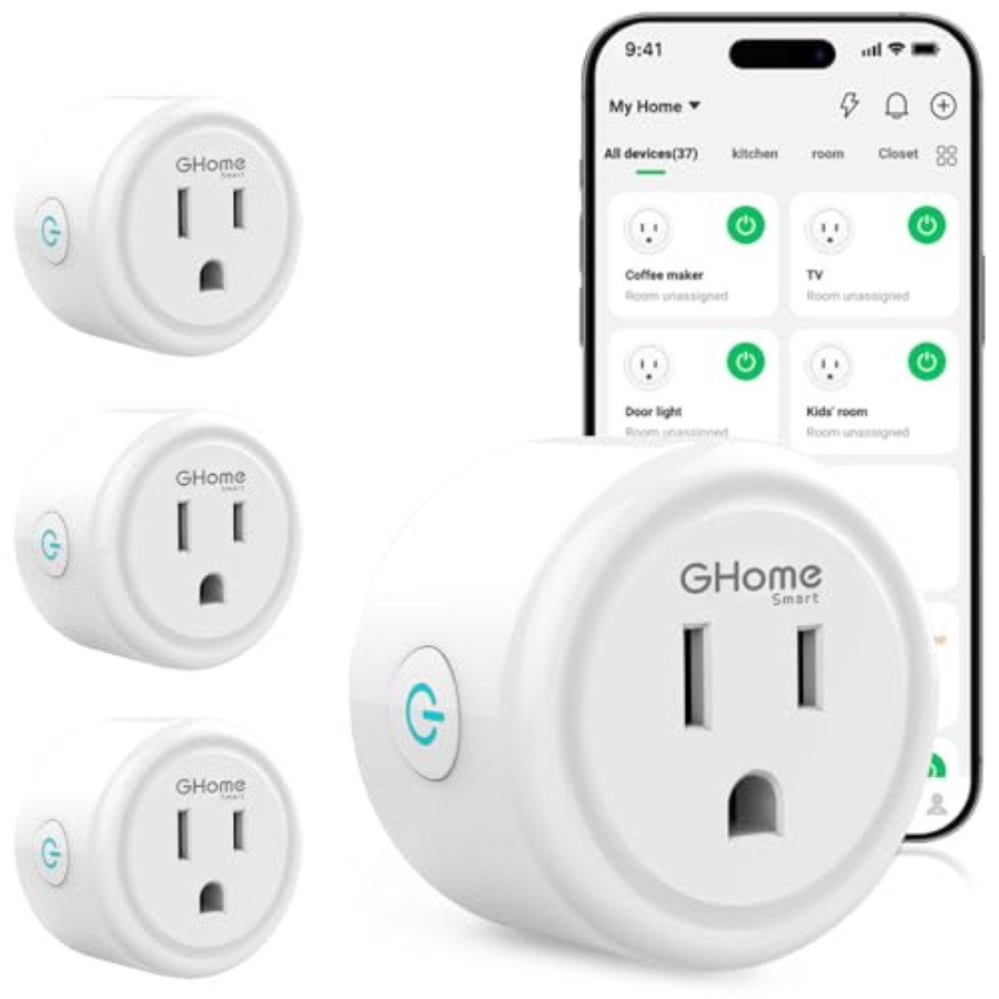 Smart Home Hub - Plug, WiFi Smart Plugs Work with