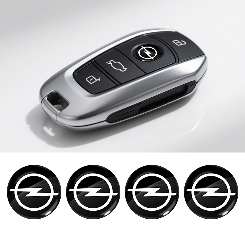 Smart Home Icon - Car remote control key badge sticker,