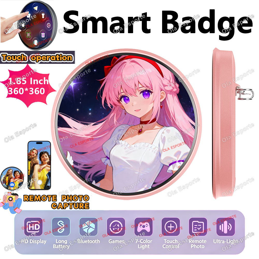 Smart Home Icon - 2026 New Anime Electronic Badge Display
