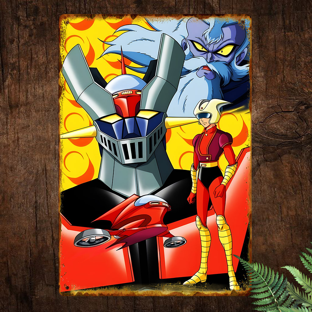 Smart Home Icon - Vintage Aluminum Metal Sign Poster, Retro