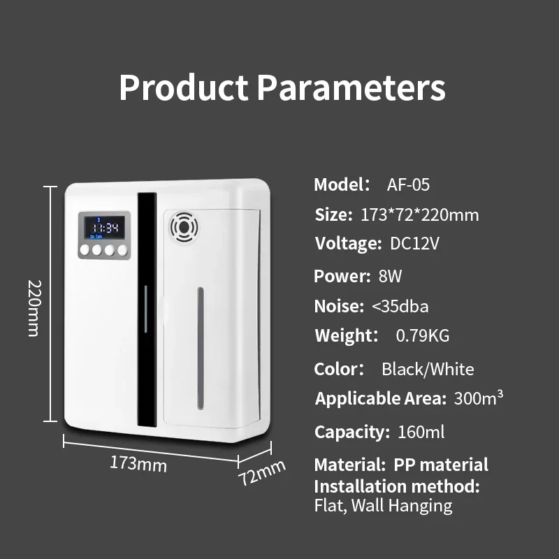 Smart Humidifier - NAMSTE 300m³ Smart Essential Oil Aroma