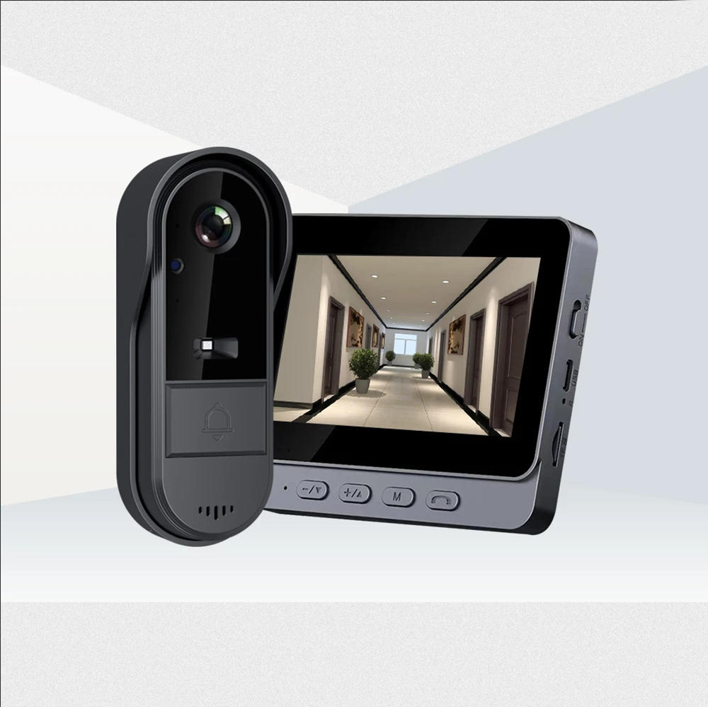 Wire-Free 2.4G Smart Doorbell  - Smart Home Video Doorbell Installation ulasan dan harga