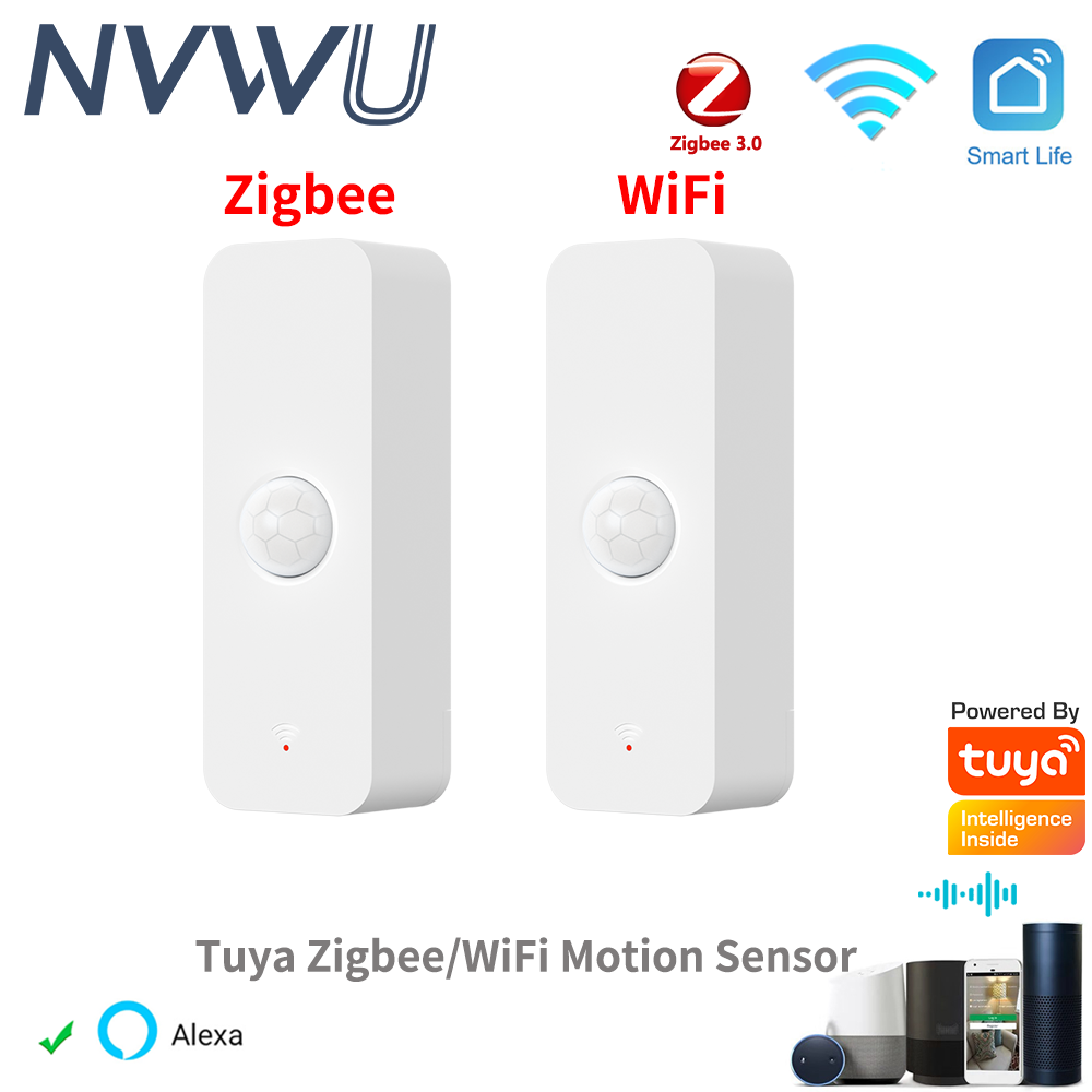 Tuya WiFi Zigbee PIR Motion Se - Smart Home Wiser ulasan dan harga