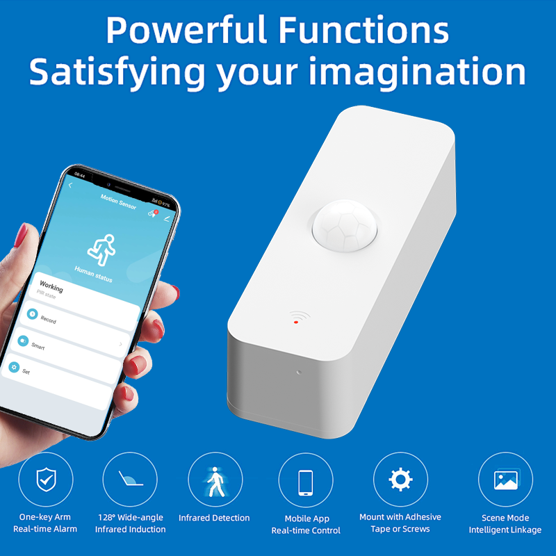 Tuya WiFi Zigbee PIR Motion Se - Smart Home Wiser ulasan dan harga