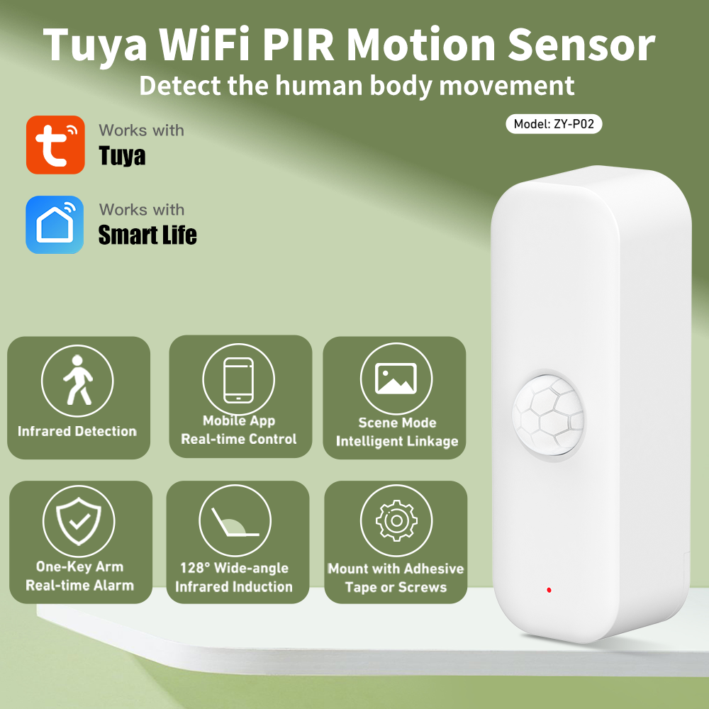 Tuya WiFi Motion Sensor Smart  - Smart Home Wiser ulasan dan harga