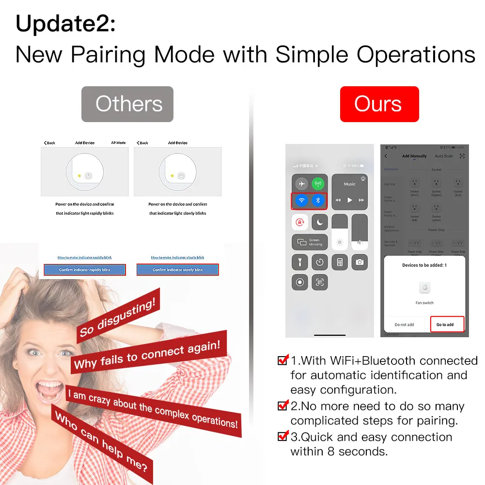 New WiFi RF Smart Ceiling Fan  - Smart Home Ventilation System ulasan dan harga
