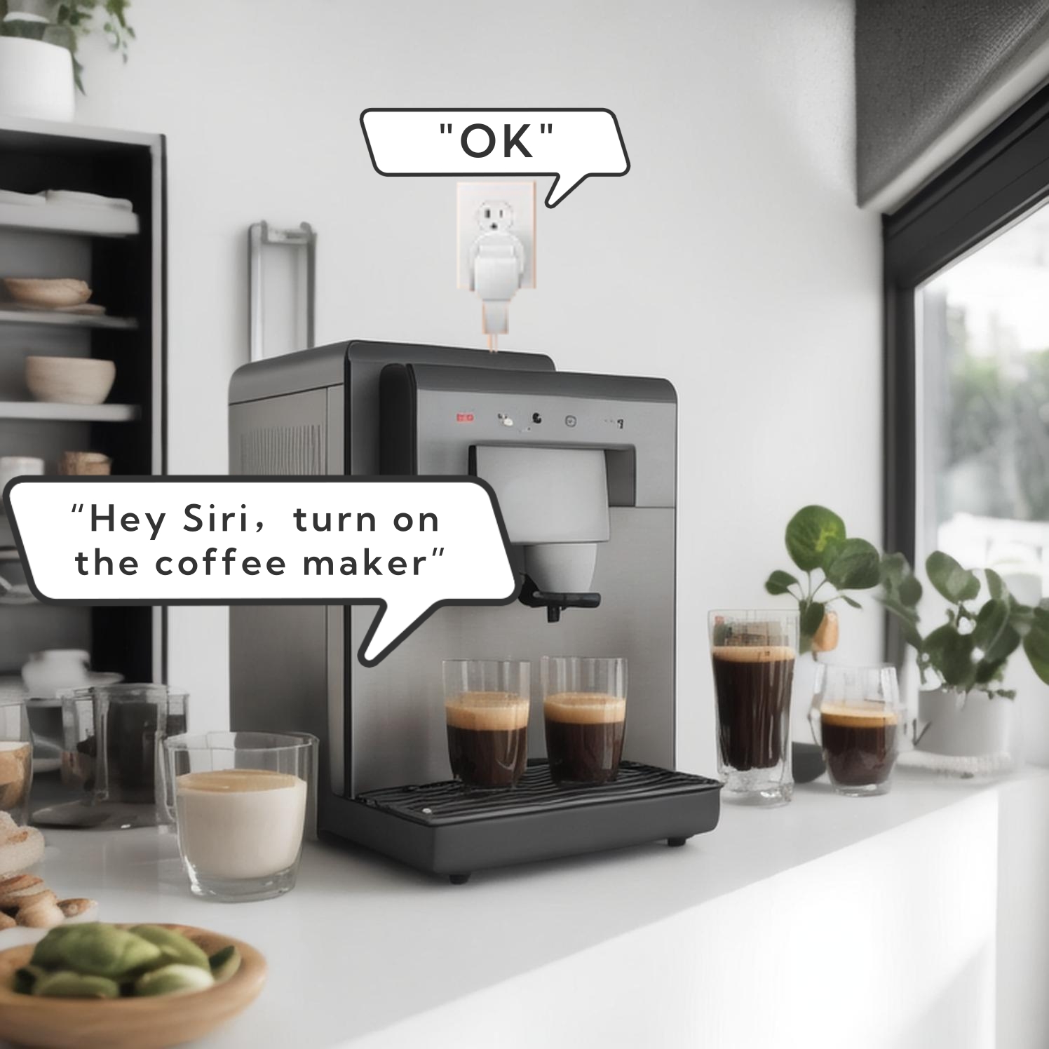 HomeKit US Round Smart Plug 10 - Smart Home Group ulasan dan harga
