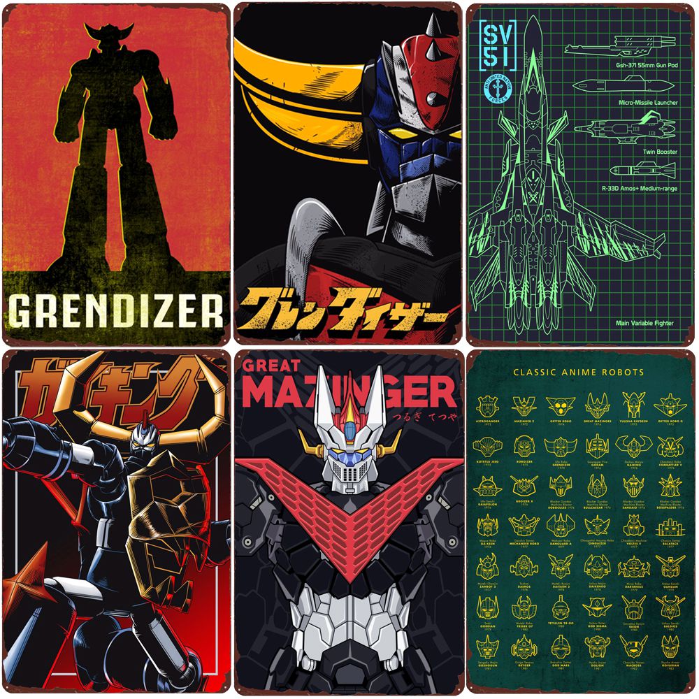 Classic Anime Robots Vintage M - Smart Home Icon ulasan dan harga