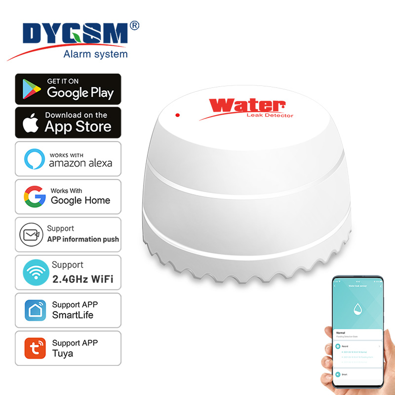 Tuya WiFi Water Leak Detector  - Smart Home Green ulasan dan harga