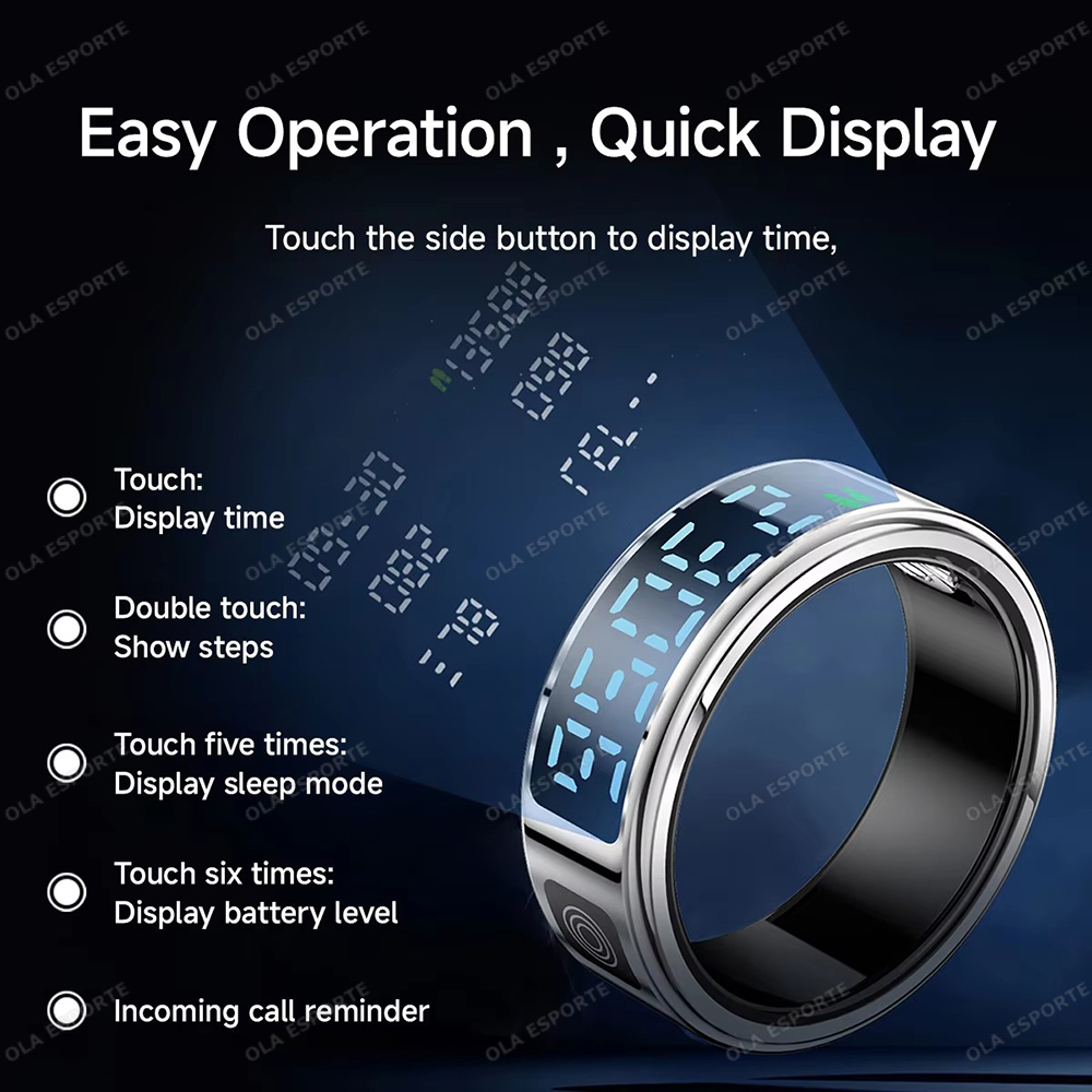 2026 Smart ring with charging  - Smart Home Green ulasan dan harga