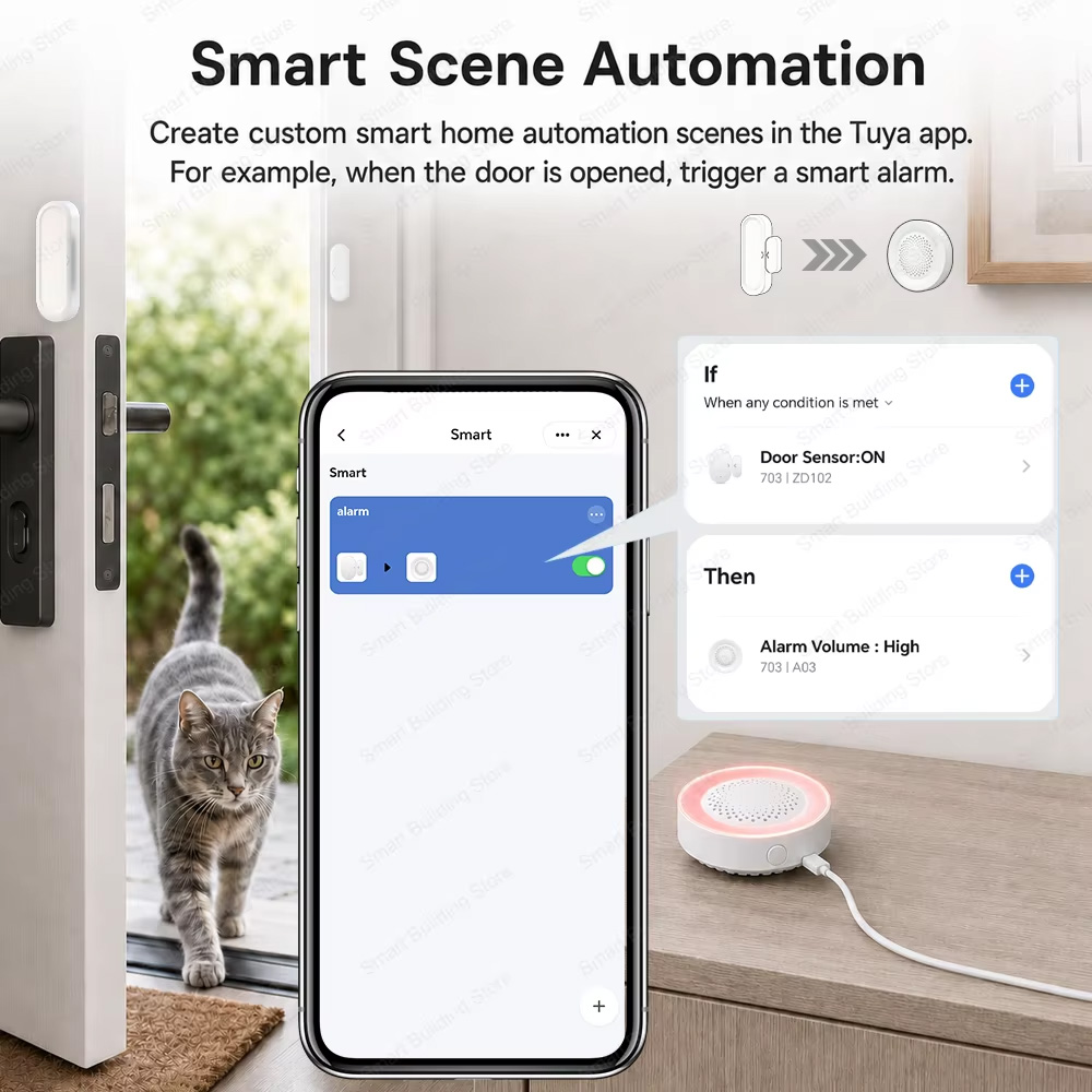 Waterproof Door Window Sensor  - Smart Home Zentrale ulasan dan harga