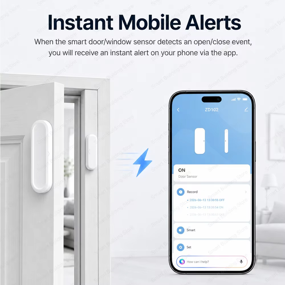 Waterproof Door Window Sensor  - Smart Home Zentrale ulasan dan harga