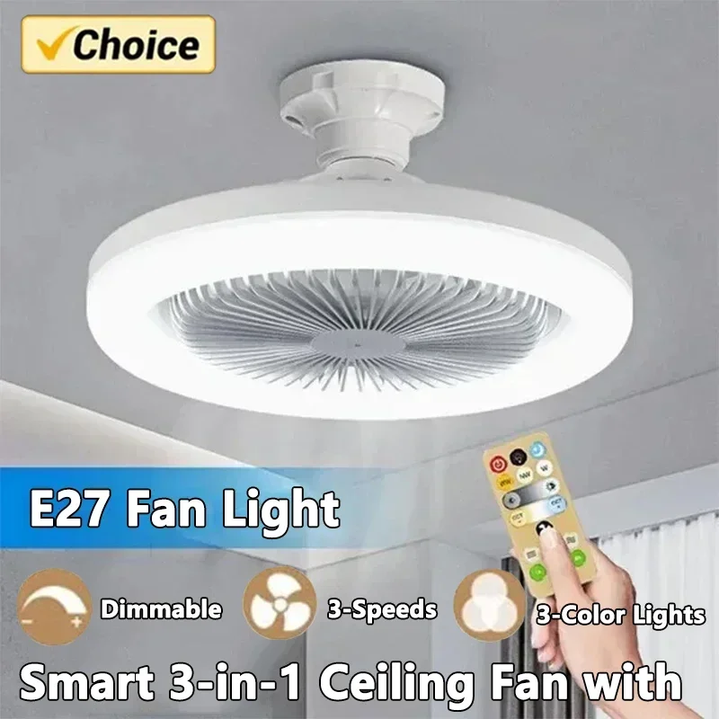 Smart 3-in-1 Ceiling Fan with  - Smart Home Ventilation System ulasan dan harga
