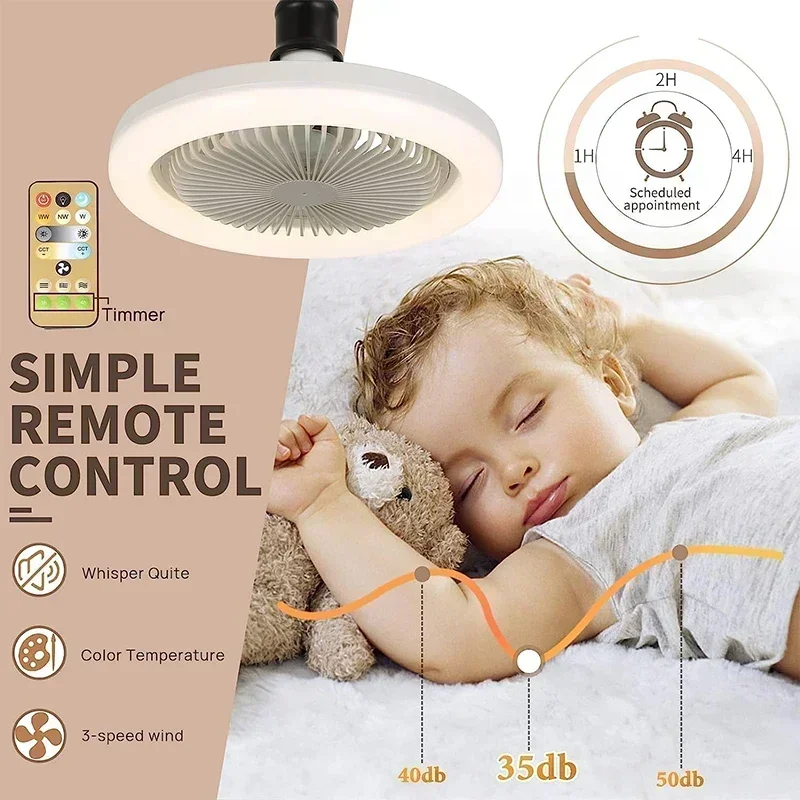 Smart 3-in-1 Ceiling Fan with  - Smart Home Ventilation System ulasan dan harga