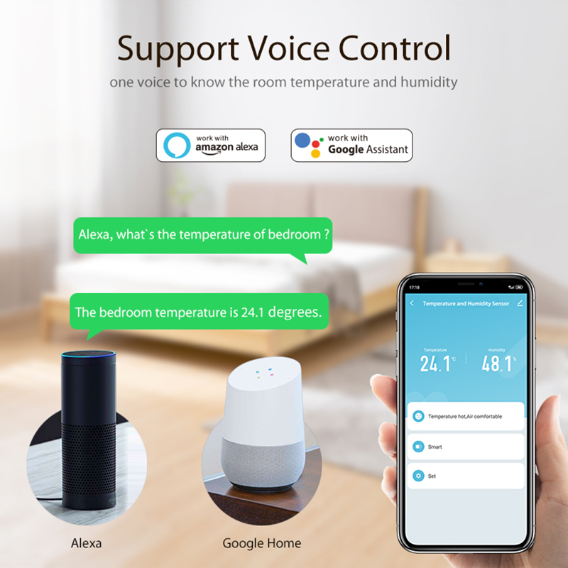 Tuya Smart Zigbee Temperature  - Smart Home Samsung ulasan dan harga