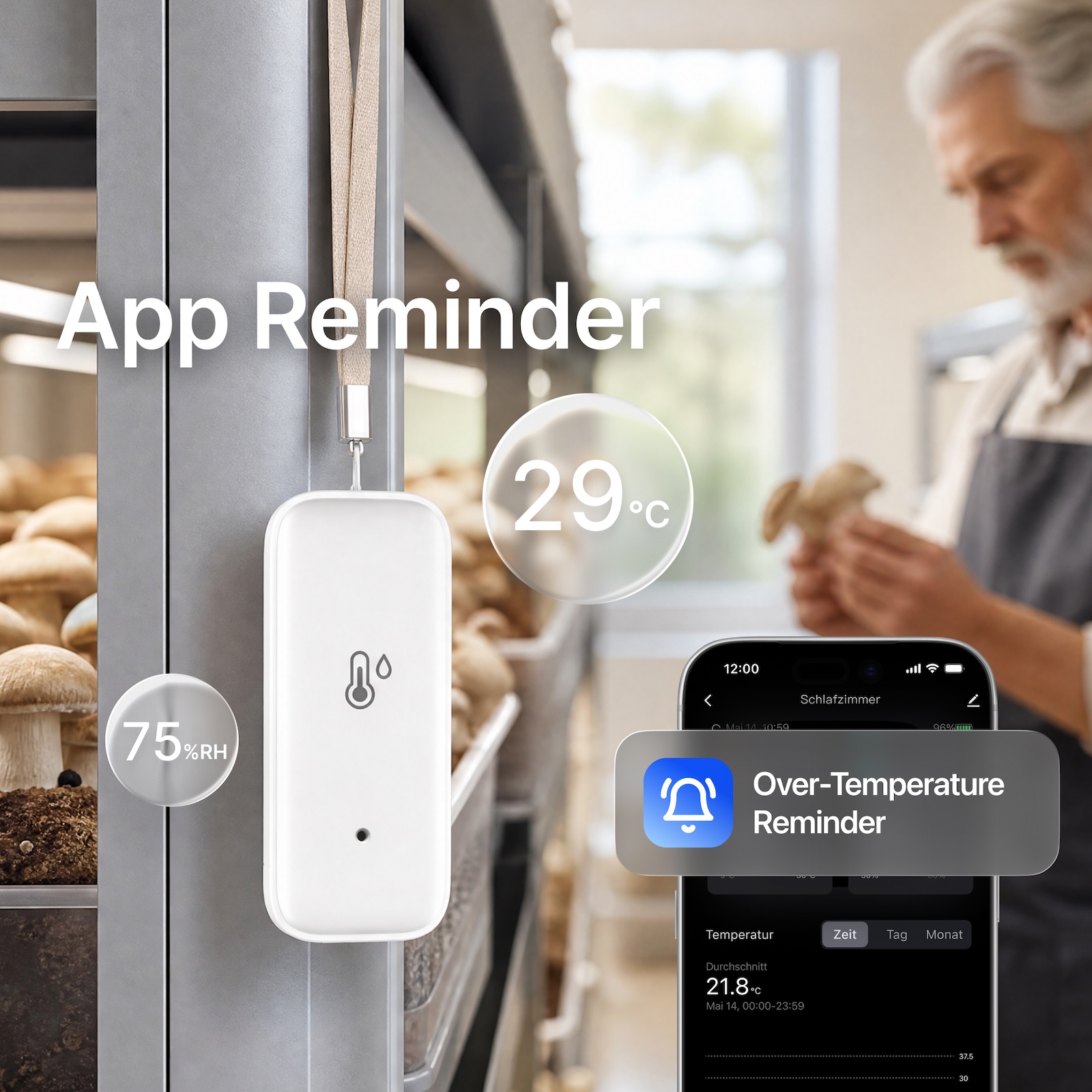 Tuya Smart Zigbee 3.0 Temperat - Smart Home Samsung ulasan dan harga