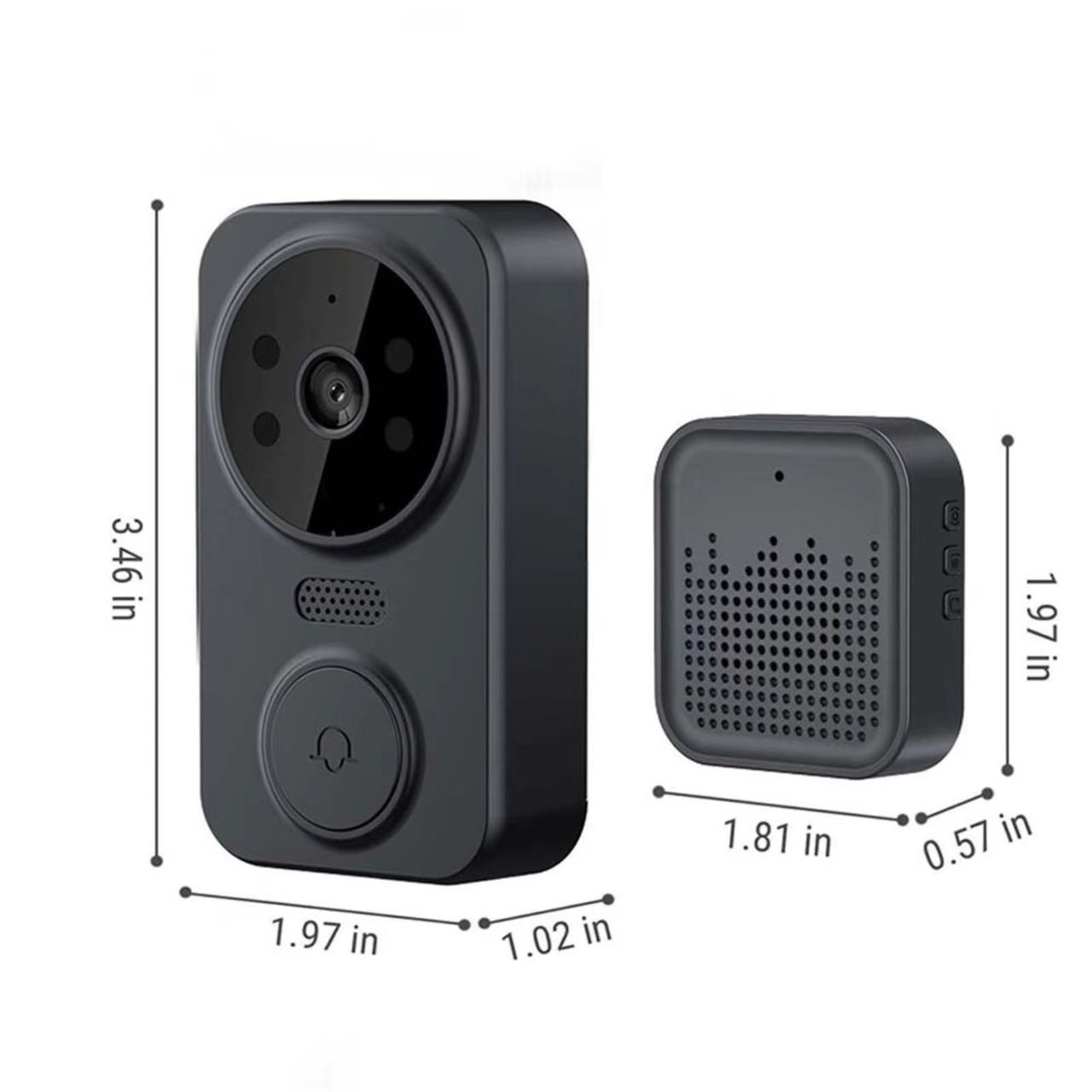 Tuya WIFI Doorbell Smart Home  - Smart Home Video ulasan dan harga