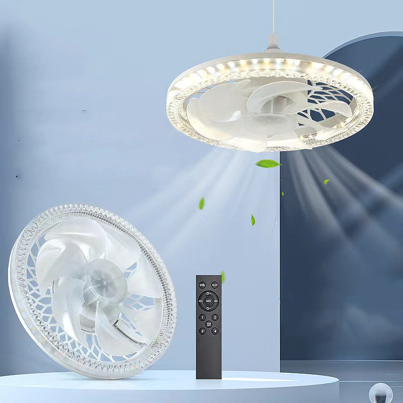 50W 30cm New Ceiling Fan Light - Smart Home Ventilation System ulasan dan harga