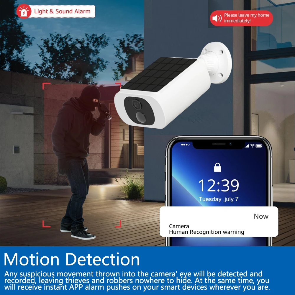 5MP Tuya Smartlife Outdoor Sol - Smart Home Wiser ulasan dan harga
