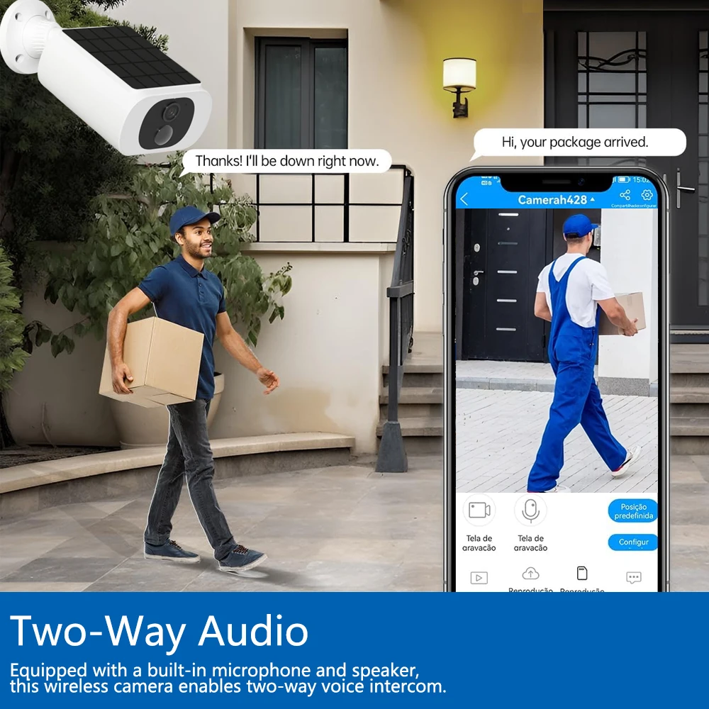 5MP Tuya Smartlife Outdoor Sol - Smart Home Wiser ulasan dan harga