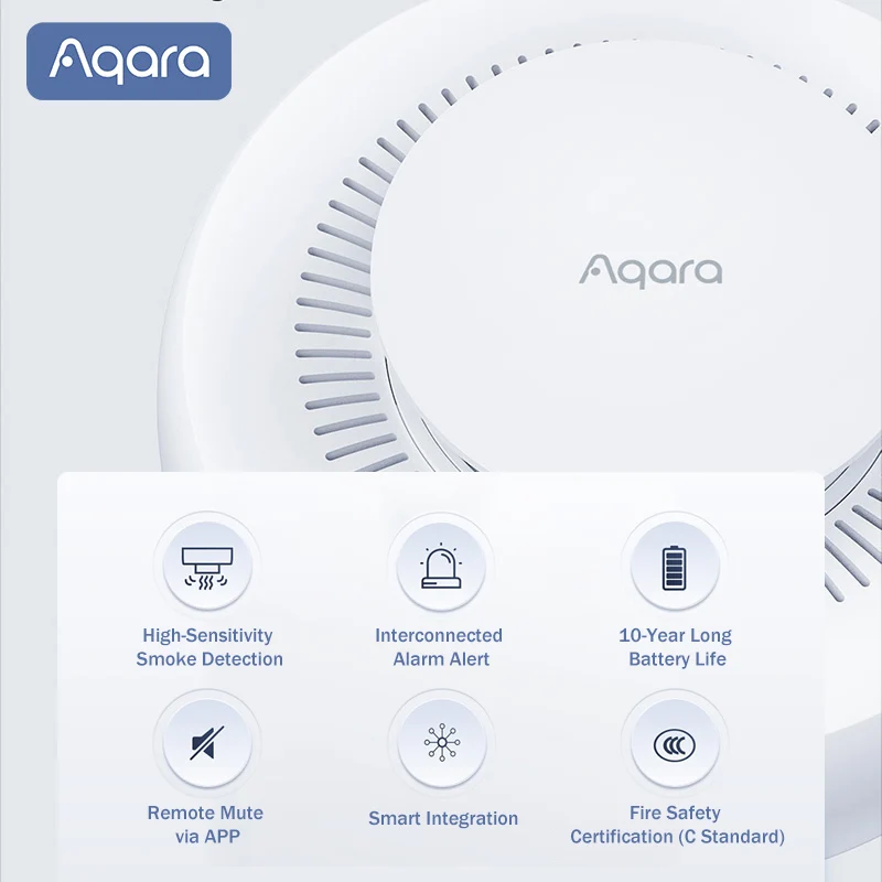 Aqara Matter Smoke Detector Se - Smart Home Hub Apple ulasan dan harga