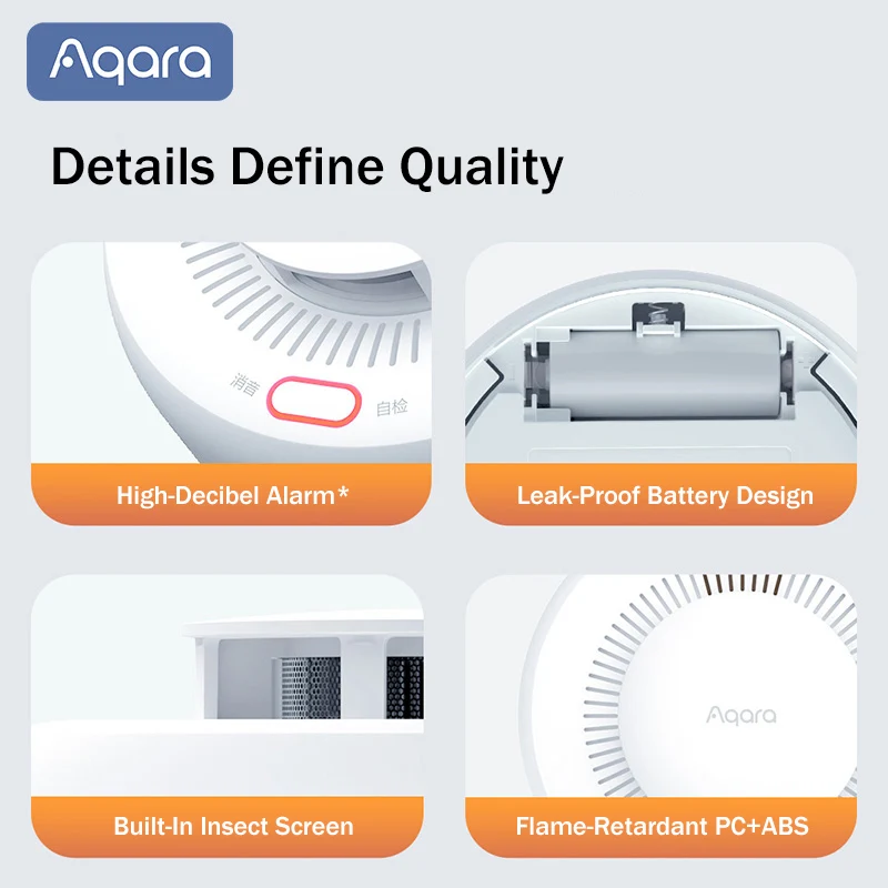 Aqara Matter Smoke Detector Se - Smart Home Hub Apple ulasan dan harga