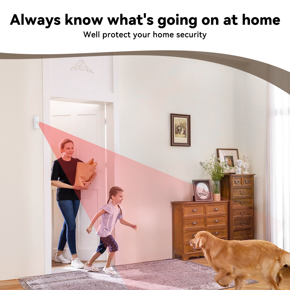 Tuya Smart PIR Motion Sensor S - Smart Home Wiser ulasan dan harga