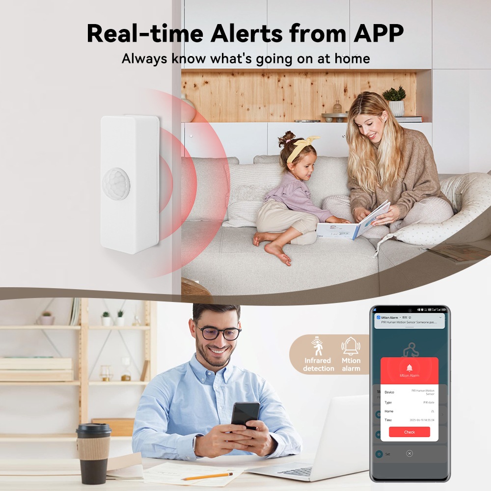 Tuya Smart PIR Motion Sensor S - Smart Home Wiser ulasan dan harga