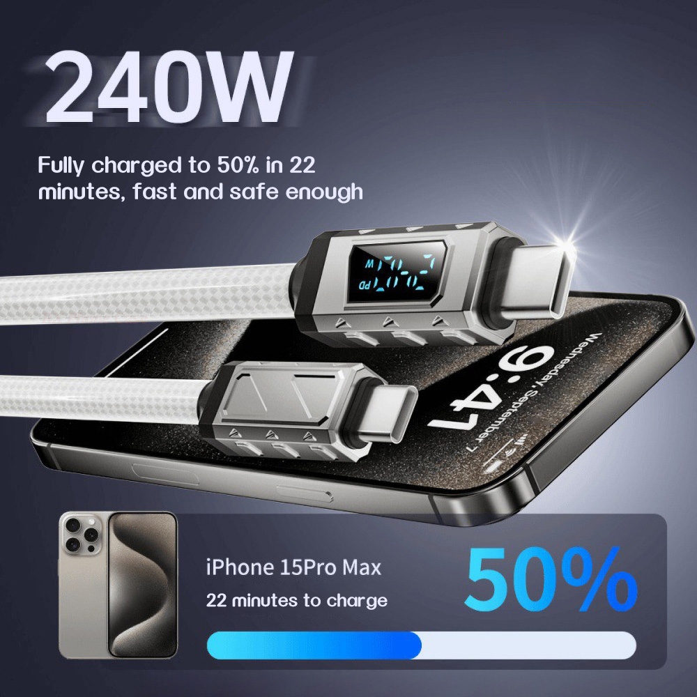 240W USB-C to Type-C Fast Char - Smart Home Samsung ulasan dan harga