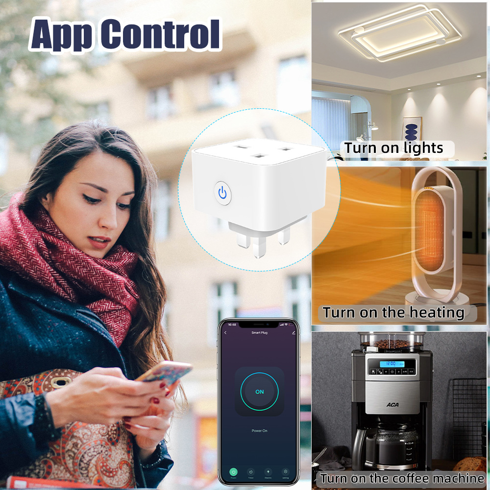 Tuya Smart Socket 16A/20A WiFi - Smart Home Wiser ulasan dan harga
