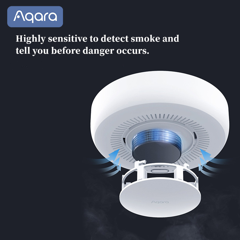Aqara Smart Smoke Detector Sen - Smart Home Hub Apple ulasan dan harga