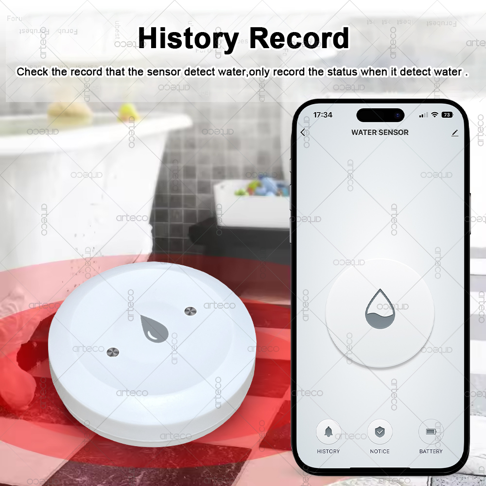 Tuya Smart Zigbee Water Sensor - Smart Home Zentrale ulasan dan harga