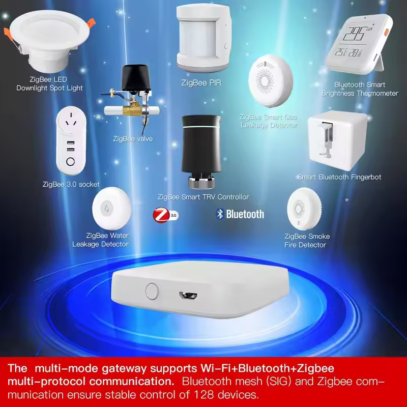 MOES Tuya ZigBee3.0 Smart Hub, - Smart Home Zentrale ulasan dan harga