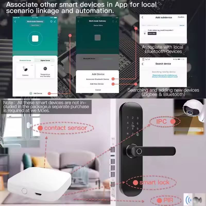 MOES Tuya ZigBee3.0 Smart Hub, - Smart Home Zentrale ulasan dan harga