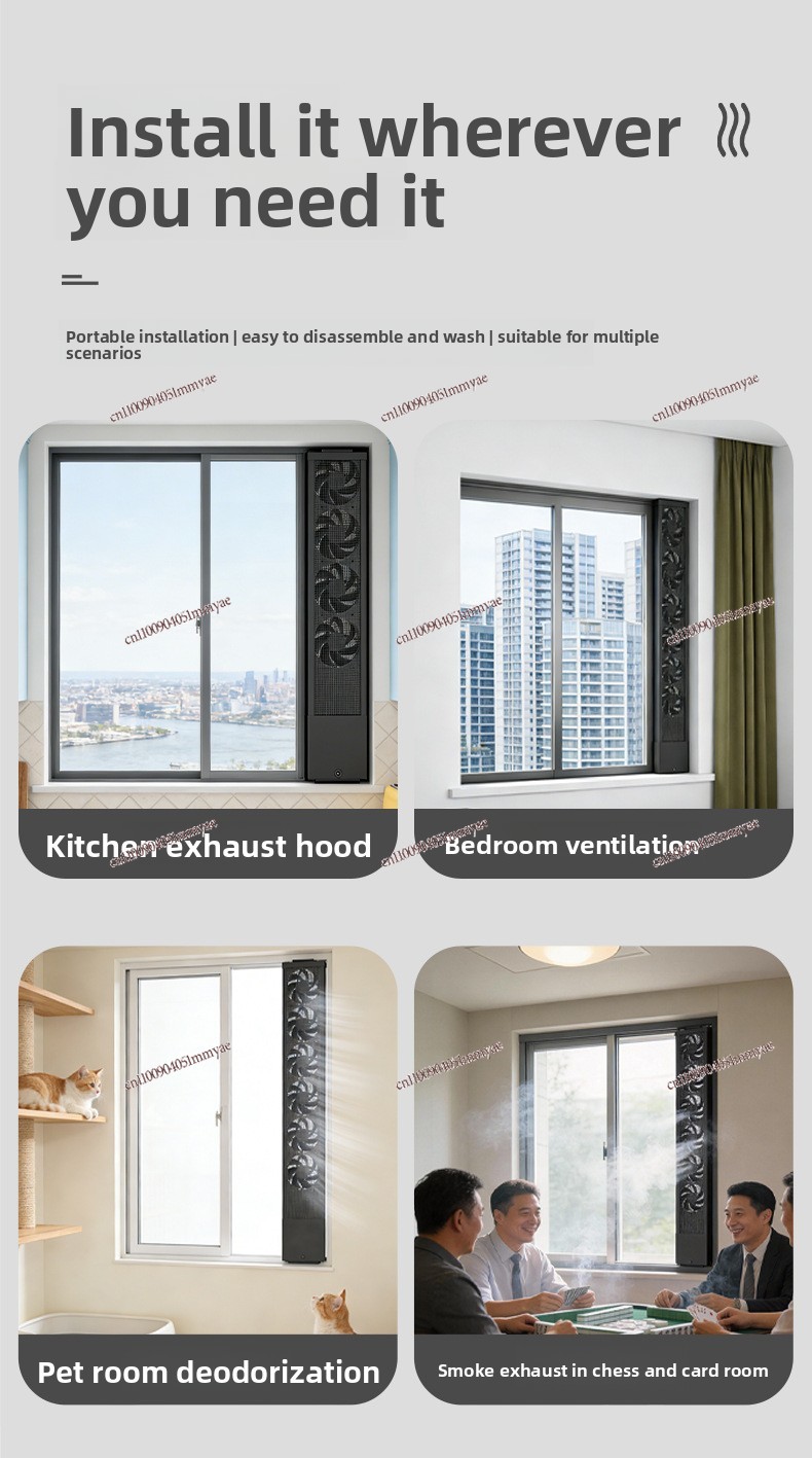 No Perforation No Installation - Smart Home Ventilation System ulasan dan harga