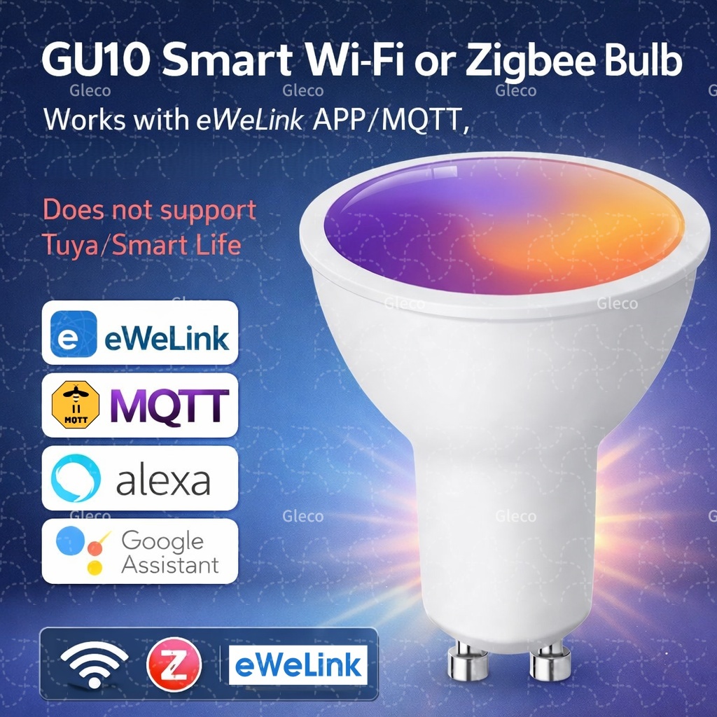 Ewelink GU10 Zigbee LED Bulbs  - Smart Home Samsung ulasan dan harga