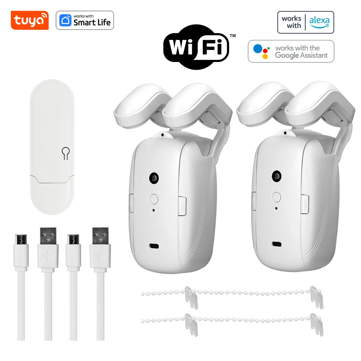 1/2PCS Tuya Smart WiFi Curtain - Smart Home Zentrale ulasan dan harga