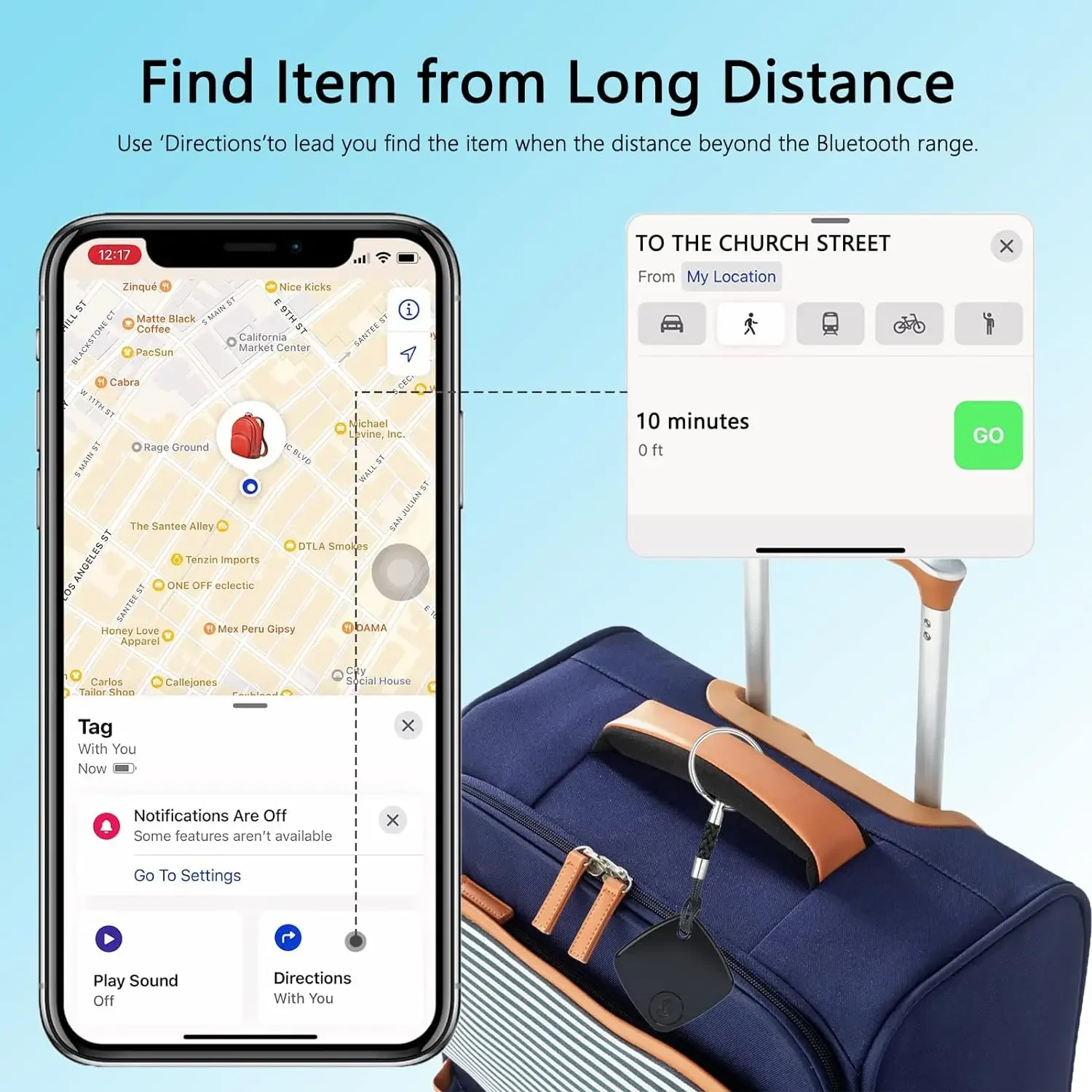 Mini Smart GPS Tracker Trackin - Smart Home Hub Apple ulasan dan harga
