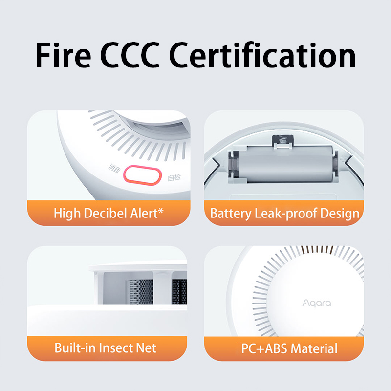 New Aqara Smoke Detector Zigbe - Smart Home Hub Apple ulasan dan harga