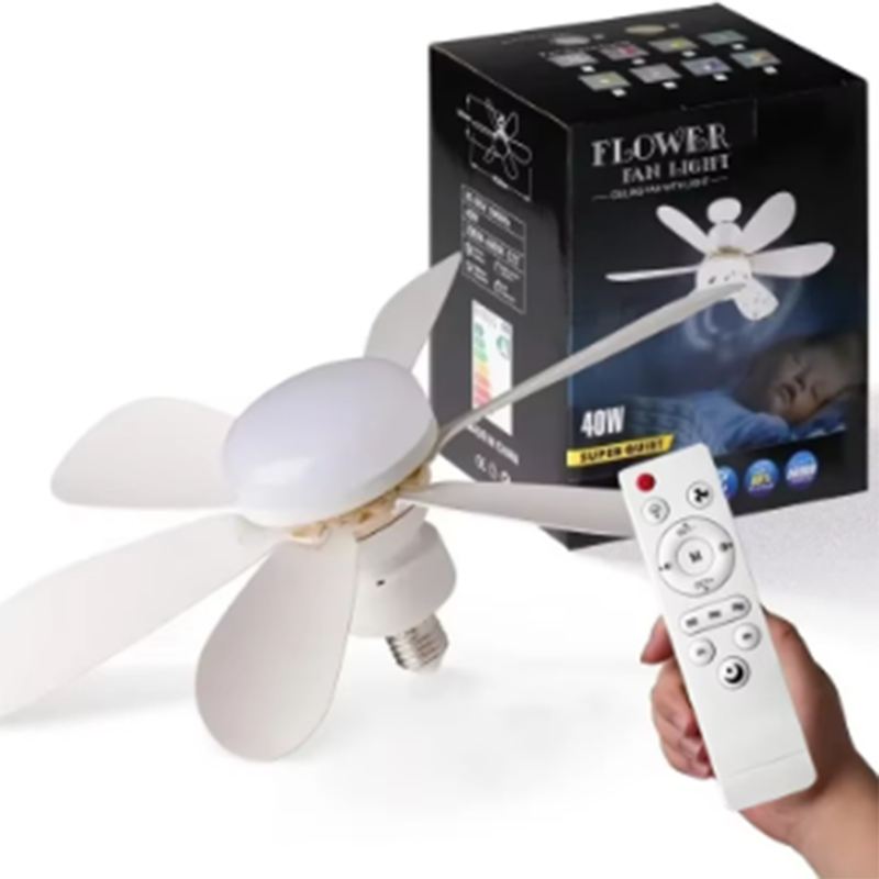 2026 Home E27 LED Ceiling Fan  - Smart Home Ventilation System ulasan dan harga