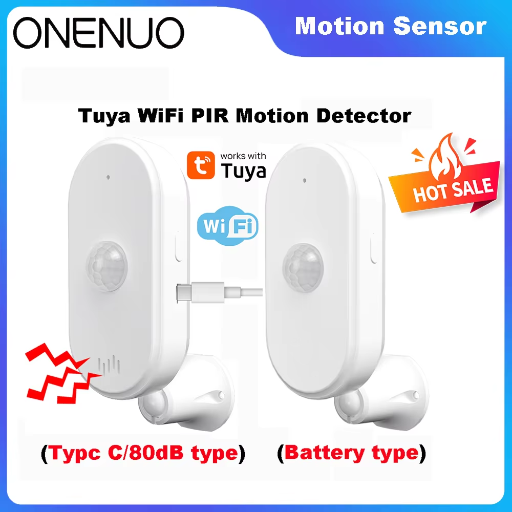 Tuya WiFi PIR Motion Sensor Hu - Smart Home Wiser ulasan dan harga