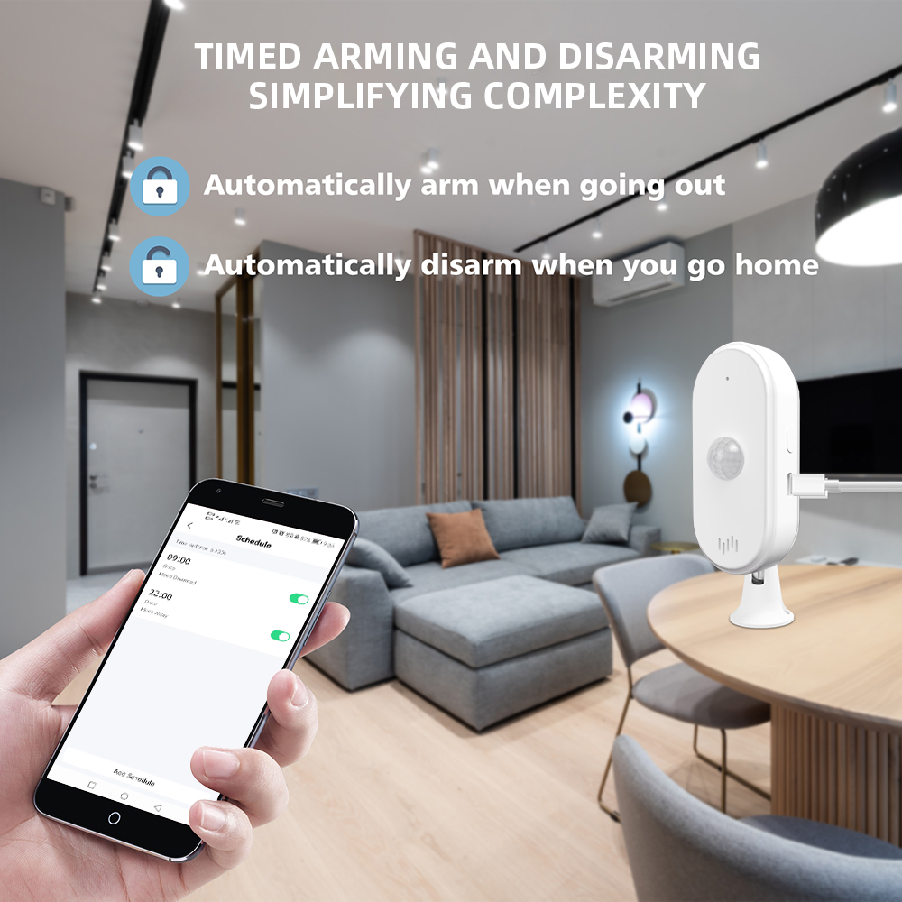 Tuya WiFi PIR Motion Sensor Hu - Smart Home Wiser ulasan dan harga