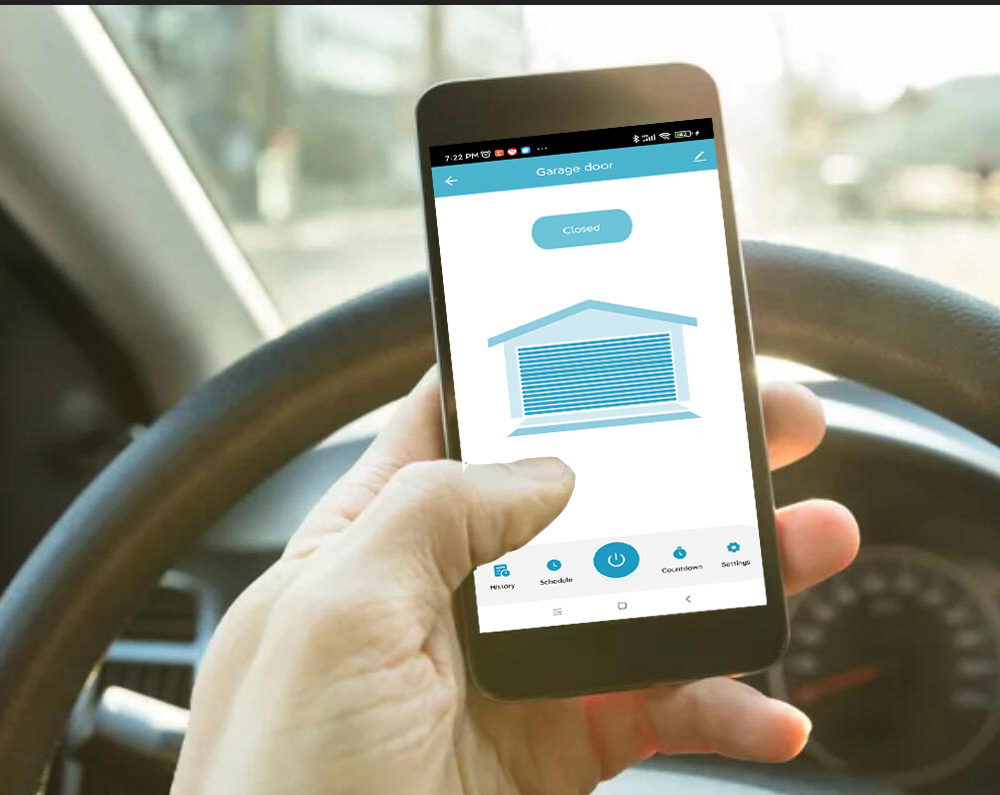 Smart Garage Door Opener Contr - Smart Home Zentrale ulasan dan harga