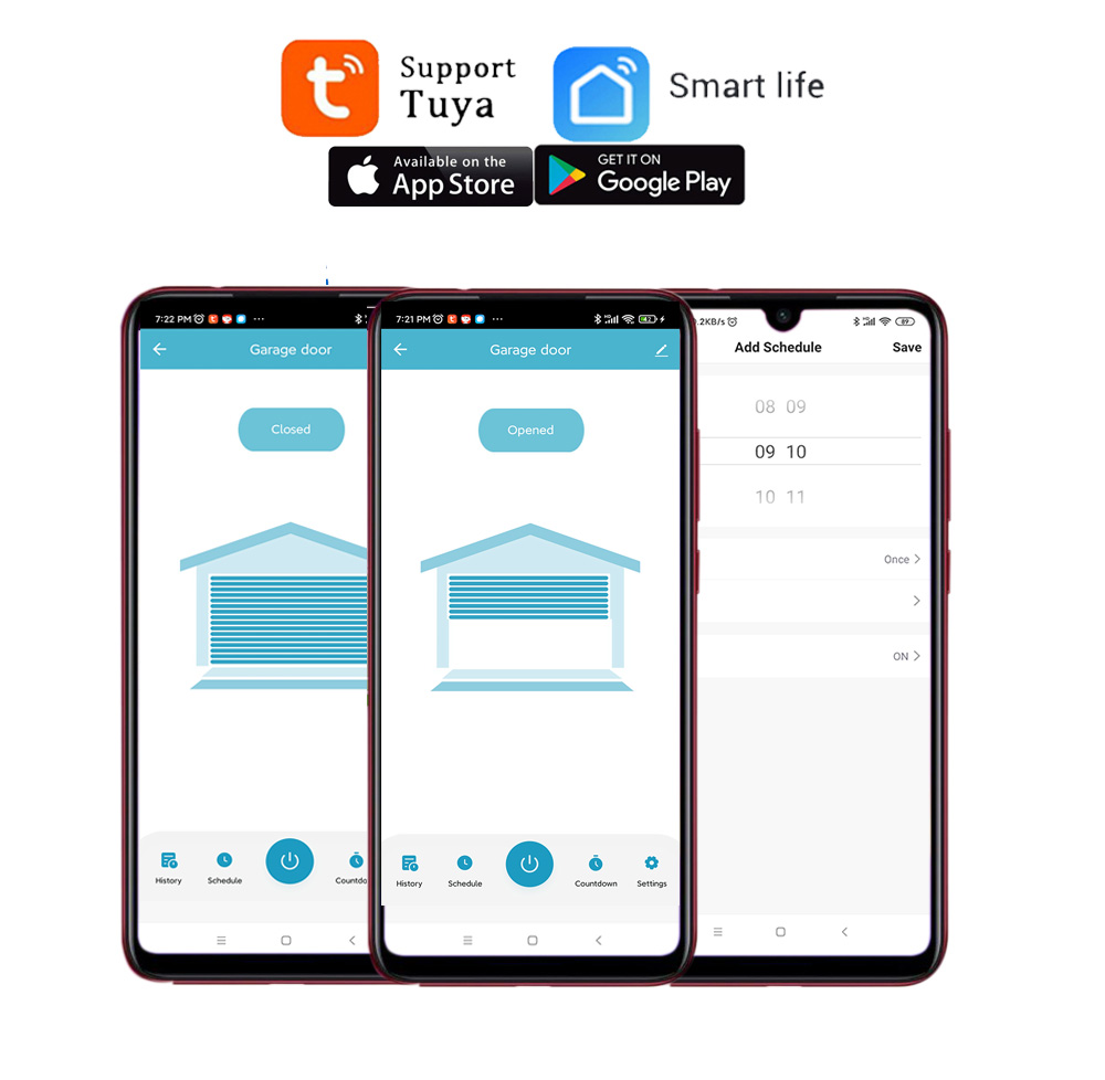 Smart Garage Door Opener Contr - Smart Home Zentrale ulasan dan harga