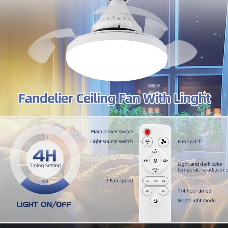 Ceiling Fan With Lighting And  - Smart Home Ventilation System ulasan dan harga