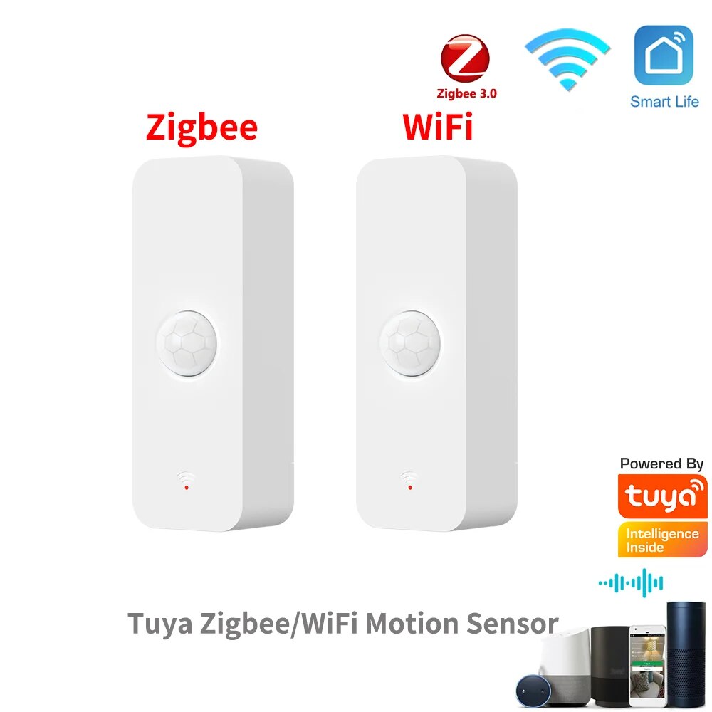 Tuya WiFi Zigbee PIR Motion Se - Smart Home Wiser ulasan dan harga