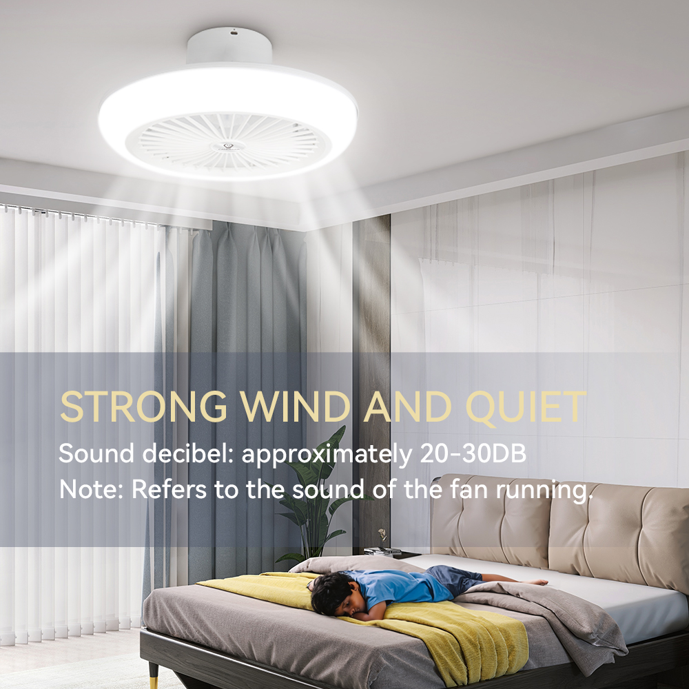 72W Ceiling Fan Ceiling Light  - Smart Home Ventilation System ulasan dan harga